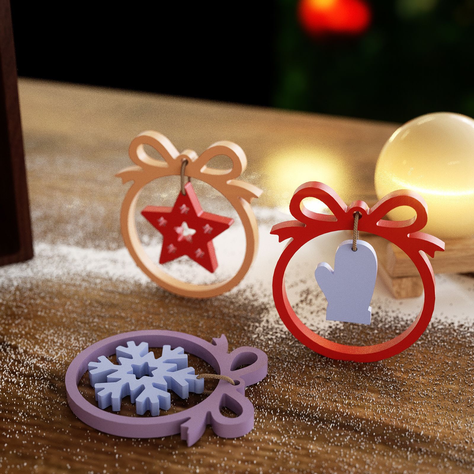 1/3 parça Noel reçine silikon  - Candle Making Factory incelemesi ve fiyatı