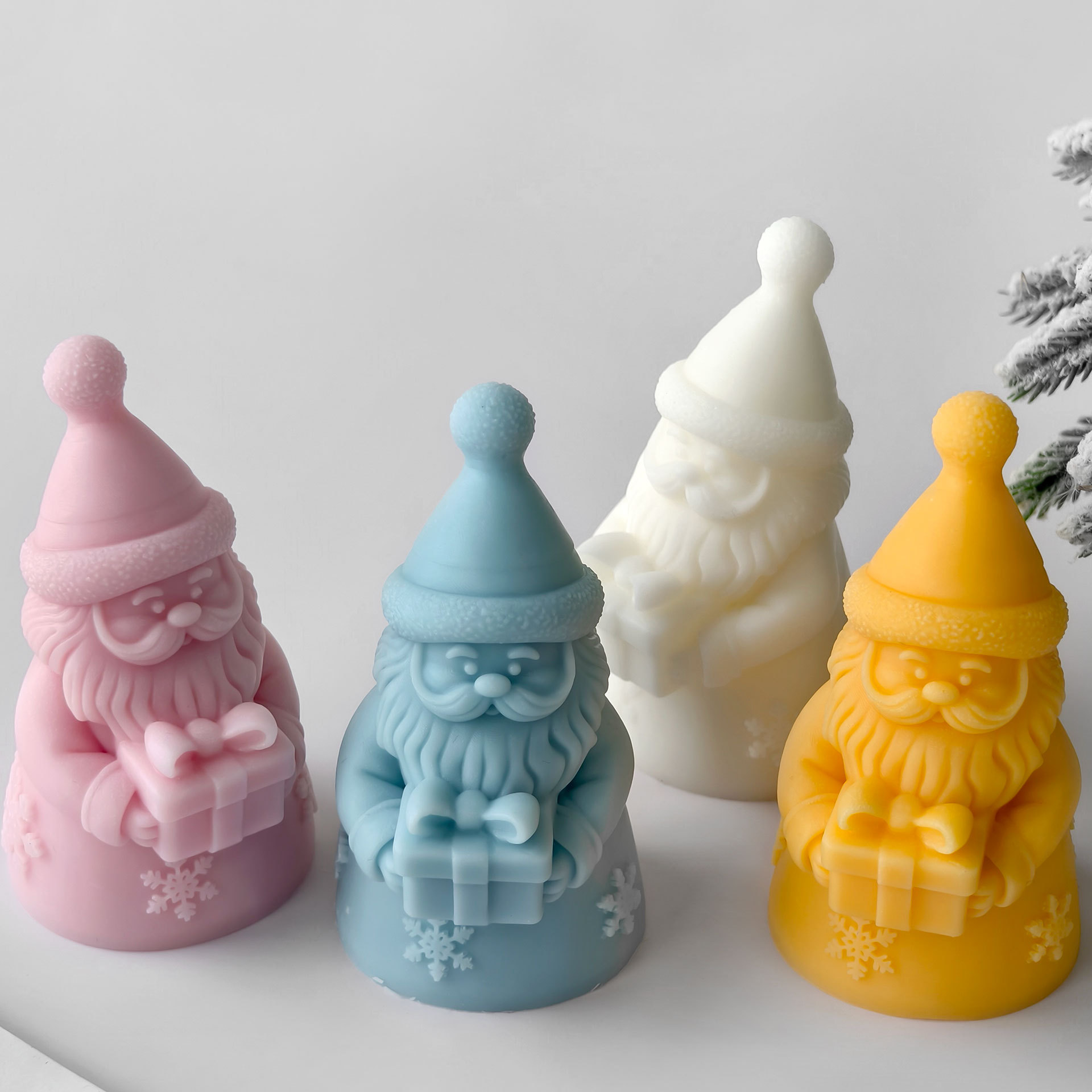 Noel Baba Hediye Kutusu siliko - Candle Making Course incelemesi ve fiyatı