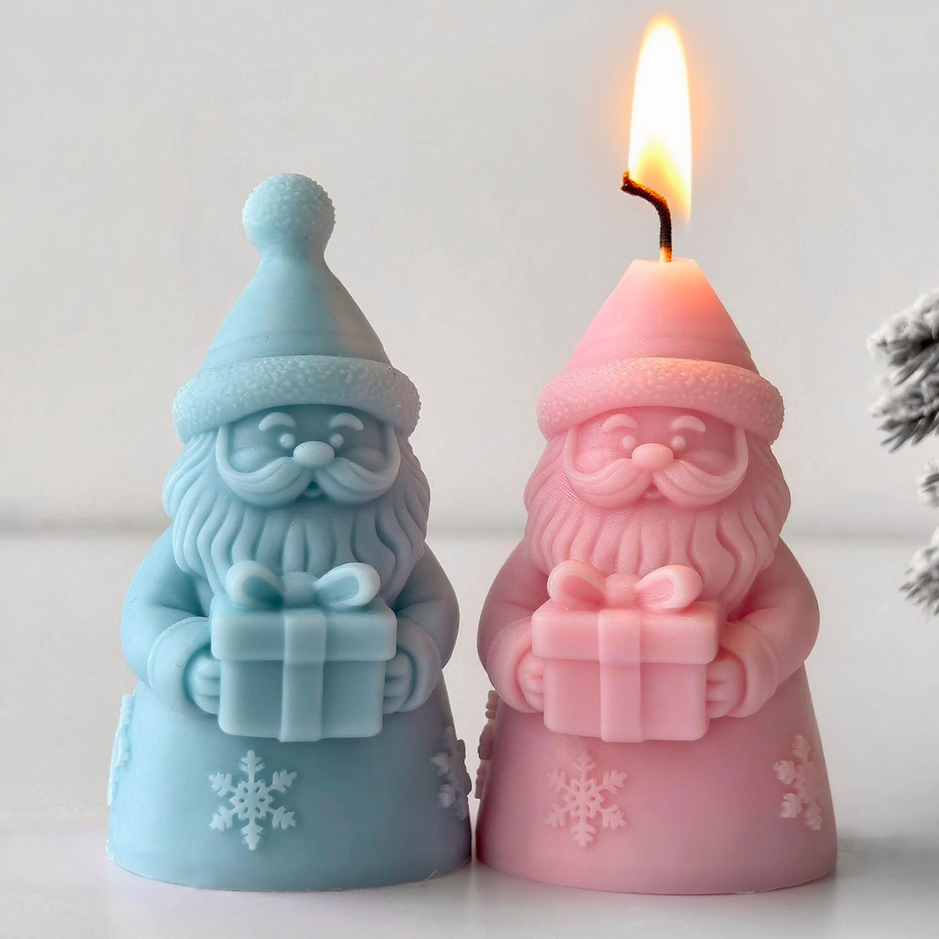 Noel Baba Hediye Kutusu siliko - Candle Making Course incelemesi ve fiyatı