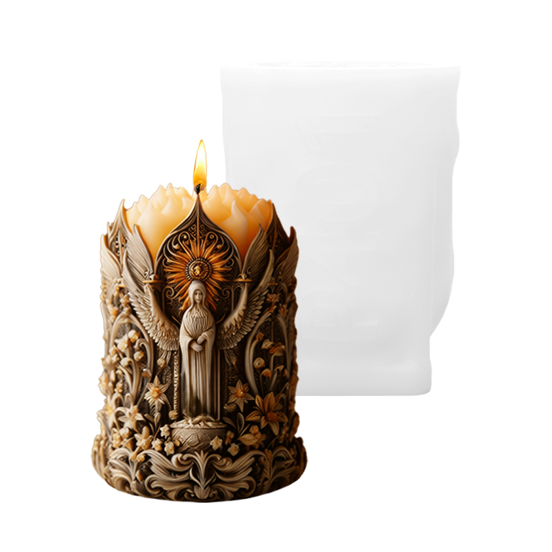 Melek ve Çiçek Temalı Mum Sili - Candle Making Vinings incelemesi ve fiyatı