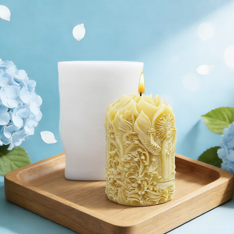 Melek ve Çiçek Temalı Mum Sili - Candle Making Vinings incelemesi ve fiyatı