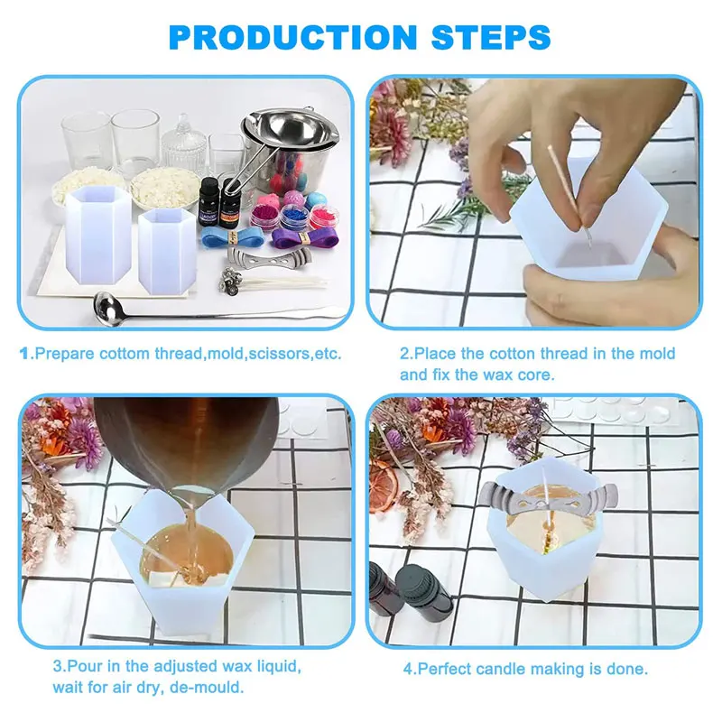 Silindir Silikon Mum Kalıpları - Candle Making Course incelemesi ve fiyatı