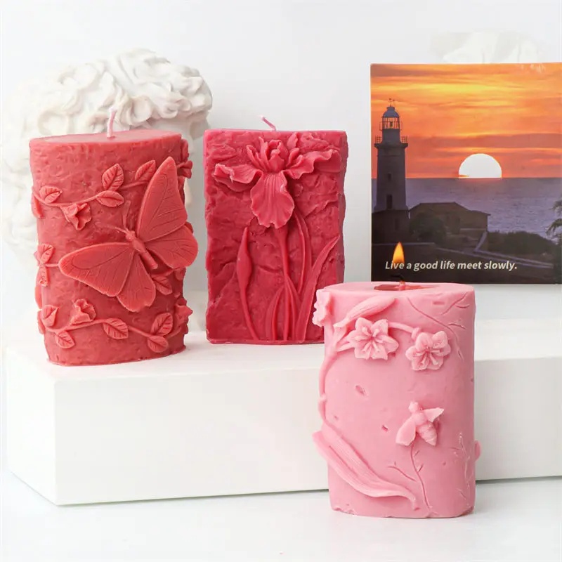 Silikon Çiçekli Kelebek Mum Ka - Candle Making Vinings incelemesi ve fiyatı
