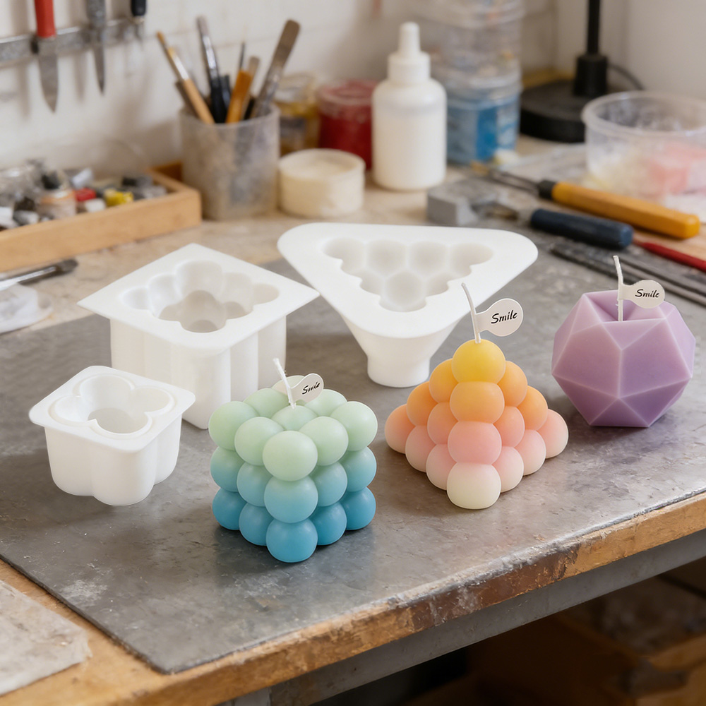 3D Kabarcık Küp Silikon Mum Ka - Candle Making Course incelemesi ve fiyatı